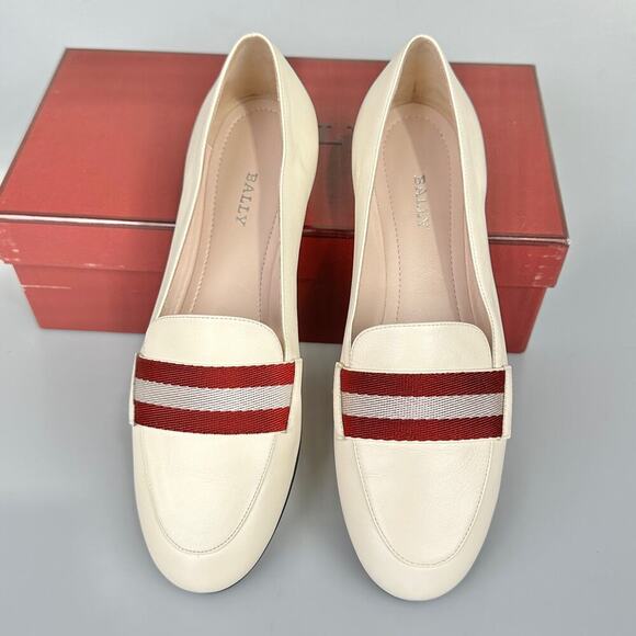 NIB Bally Mady Flats Shoes US 8.5 - Picture 1 of 11
